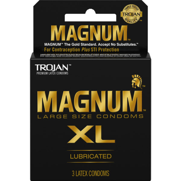 022600020158 Trojan Magnum XL Condoms 3Pk