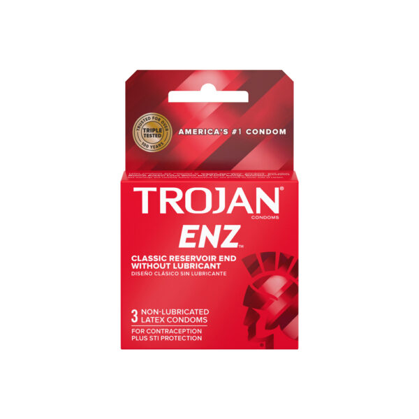 022600920502 Trojan ENZ Non-Lubricated Condoms 3PK