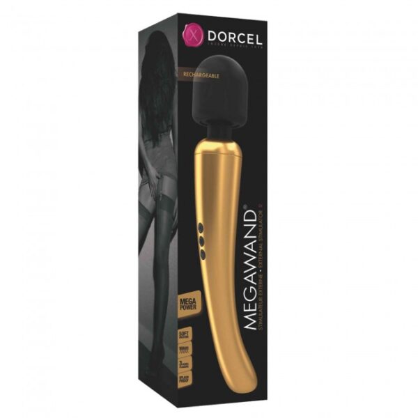 3700436071786 Dorcel Megawand Gold Rechargeable Wand