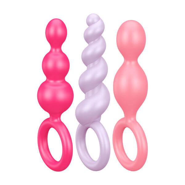 4049369016594 2 Satisfyer Booty Call (Set of 3) Colored