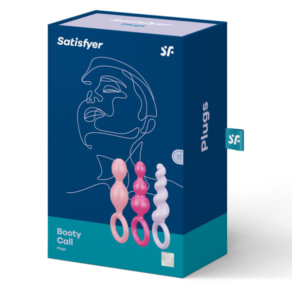 4049369016594 Satisfyer Booty Call (Set of 3) Colored