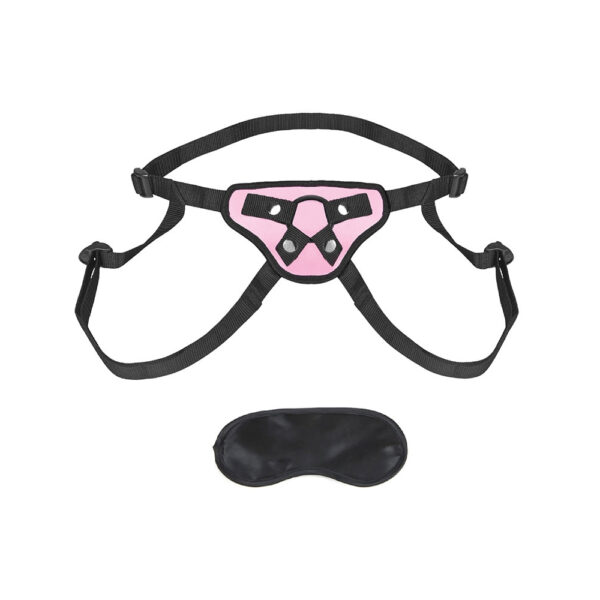 4890808062166 2 Pretty In Pink Strap-On Harness