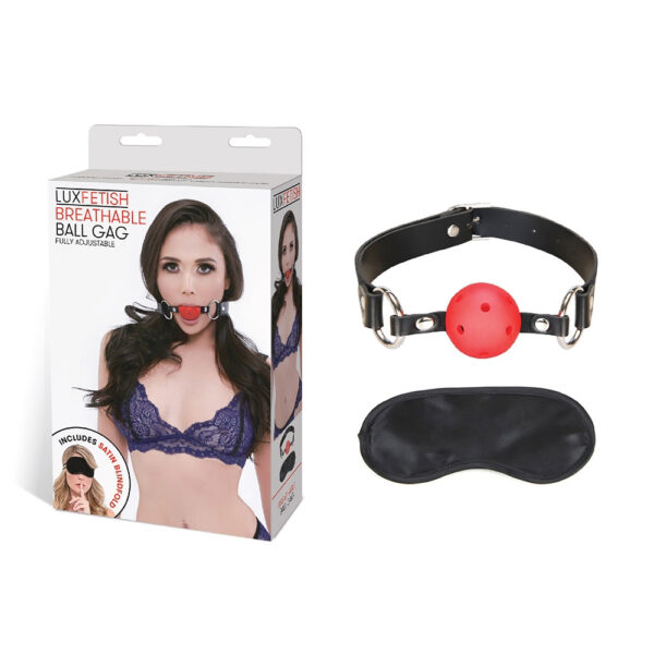 4890808139646 Breathable Ball Gag