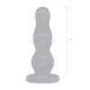 4" Glass Butt Plug - Image 3