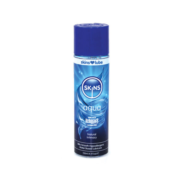 5037353004664 Skins Aqua Water-based Lubricant 4.4 oz.