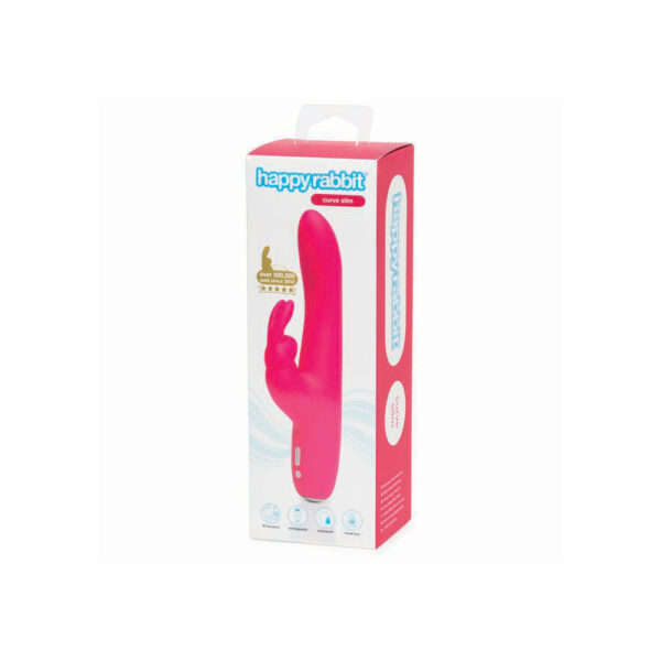 5060020005855 Happy Rabbit Slimline Curve Pink