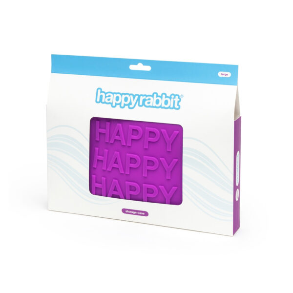 5060020006531 Happy Rabbit Happy Storage Zip Bag Large Purple