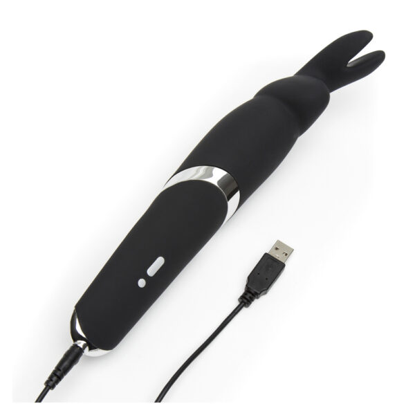 5060020009419 3 Happy Rabbit Wand Vibrator Black