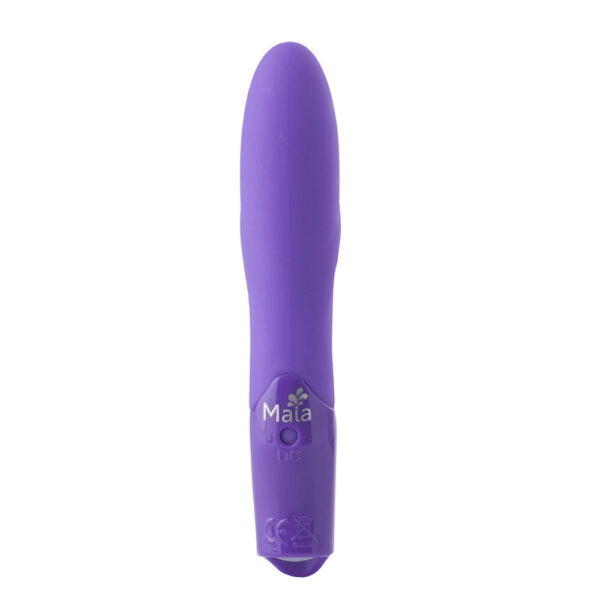 5060311470621 2 Margo USB Rechargeable Silicone 10-Function Textured Bullet Vibrator Neon Purple