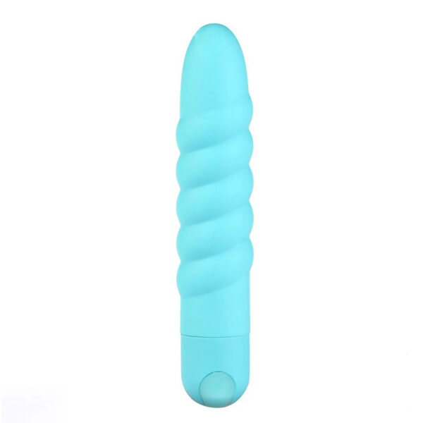 5060311472779 2 Lola Silicone 10-Function Vibrating Twisty Bullet Blue