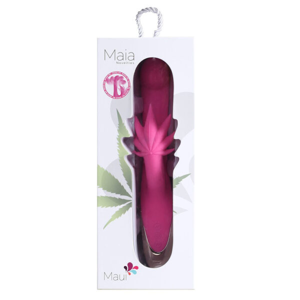 5060311473059 Maui Dual Motors G-Spot Pot Leaf Vibrator Rechargeable