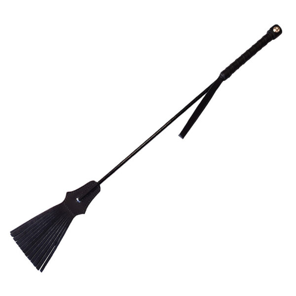 5060404819399 Tasselled Riding Crop Black