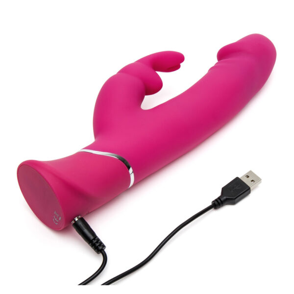 5060680318517 3 Happy Rabbit Realistic Dual Density Rabbit Vibrator Pink