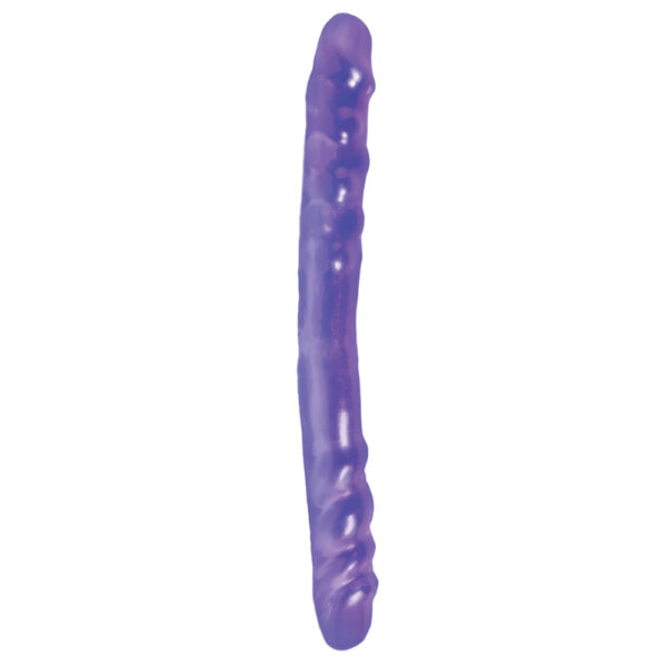 603912235326 2 Basix Rubber Works 16" Double Dong Purple