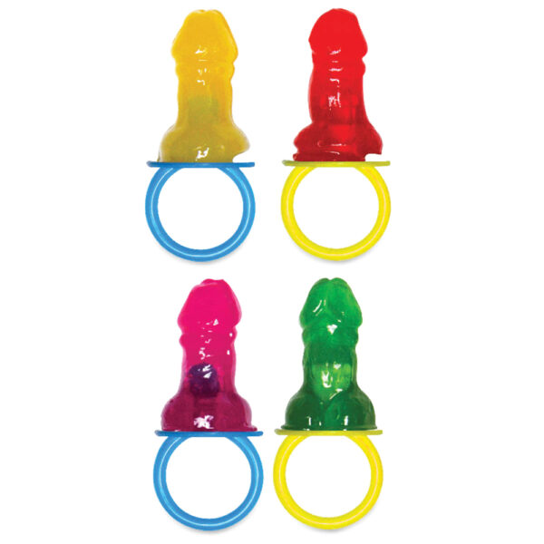 603912254938 2 Bachelorette Party Favors Candy Pecker Pacifier Display