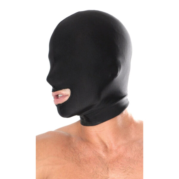 603912255430 2 Fetish Fantasy Series Spandex Open Mouth Hood