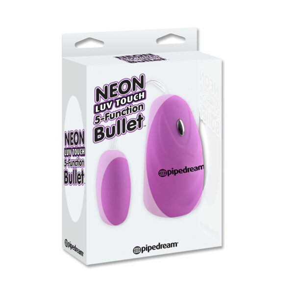 603912274752 Neon Luv Touch 5 Function Bullet Purple