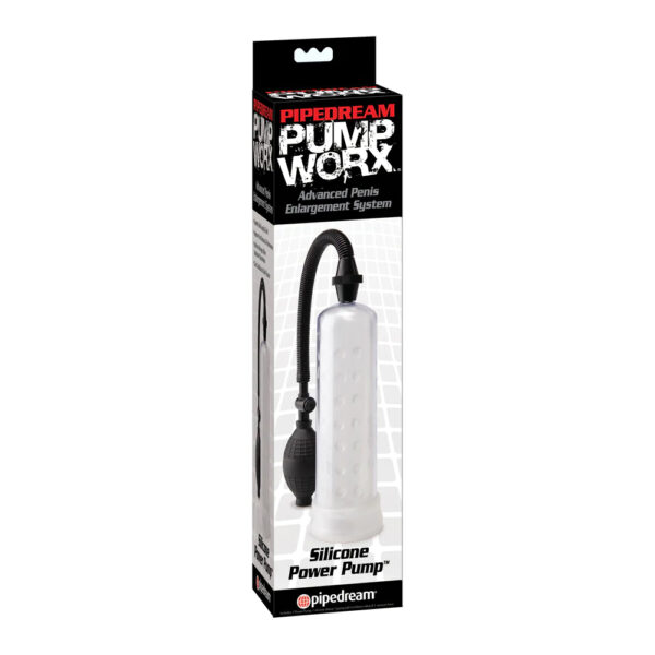 603912294477 Pump Worx Silicone Power Pump Clear