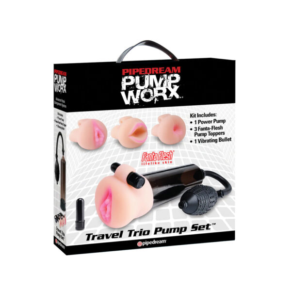 603912294699 Pump Worx Travel Trio Pump Set