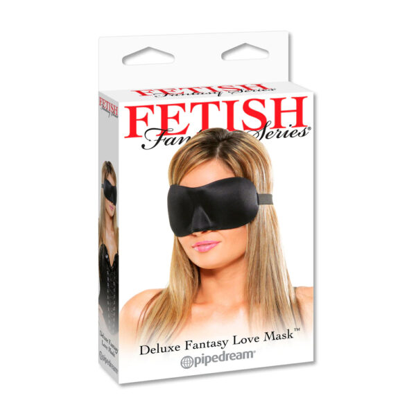 603912307962 Fetish Fantasy Series Deluxe Fantasy Love Mask Black