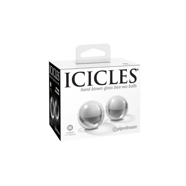 603912323351 Icicles No.42 Medium Glass Ben-Wa Balls