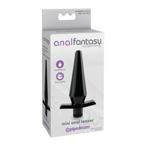 603912332063 Anal Fantasy Collection Mini Anal Teazer Black