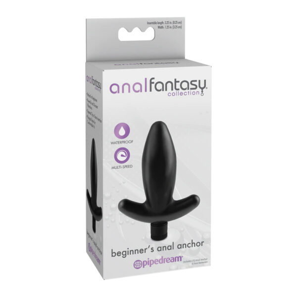 603912332070 Anal Fantasy Collection Beginner's Anal Anchor Black