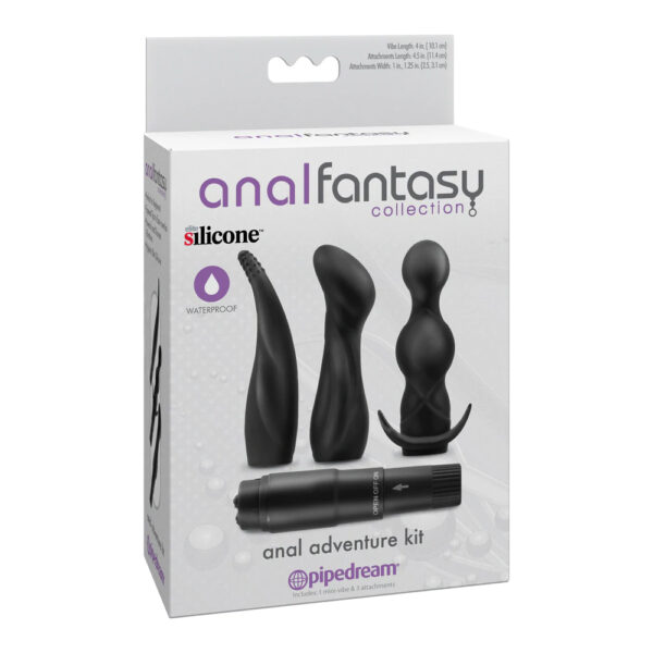 603912332605 Anal Fantasy Collection Anal Adventure Kit Black