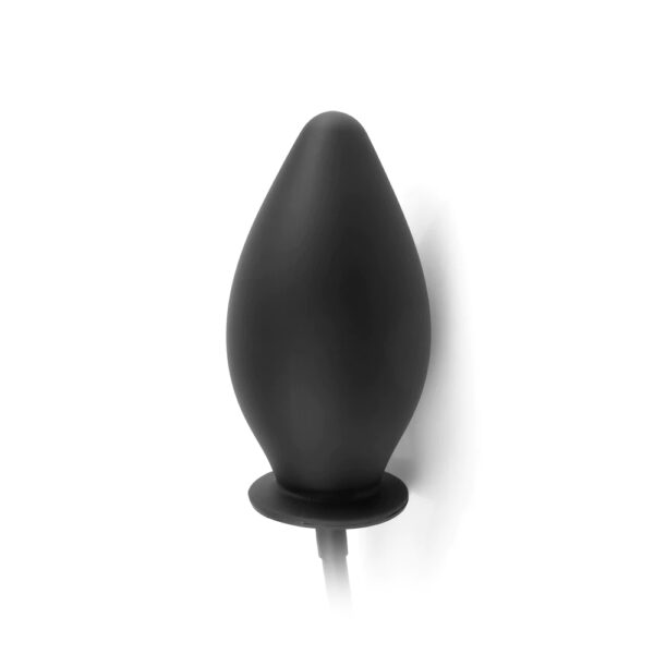 603912332636 3 Anal Fantasy Collection Inflatable Silicone Plug Black