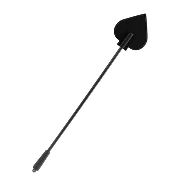 603912334302 2 Fetish Fantasy Series Silicone Spade Black