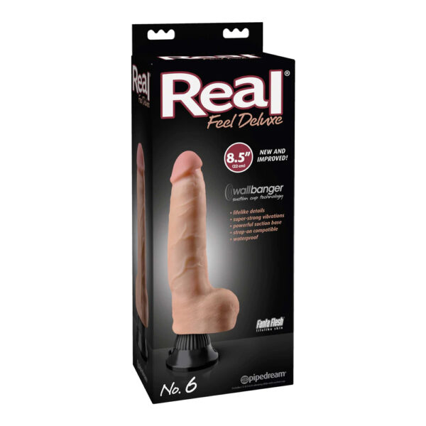 603912340761 Real Feel Deluxe No. 6 8.5" Flesh