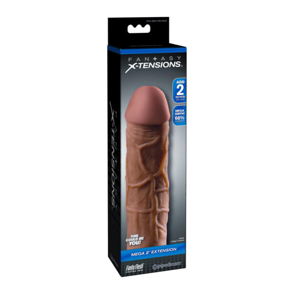 603912345711 Fantasy X-tensions Mega 2" Extension Brown