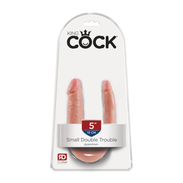 603912350067 King Cock U-Shaped Small Double Trouble Flesh