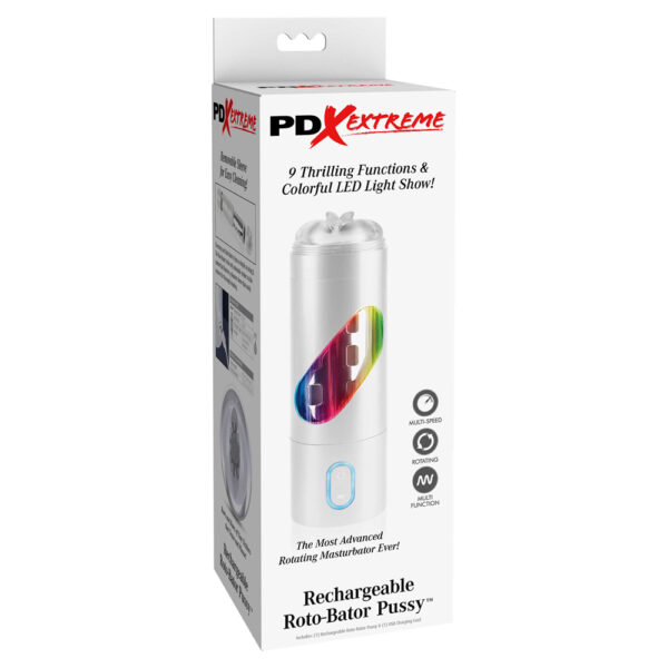 603912351880 Pipedream Extreme Toyz Rechargeable Roto-Bator Pussy