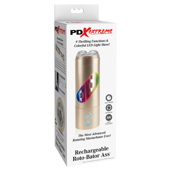 603912351910 Pipedream Extreme Toyz Rechargeable Roto-Bator Ass