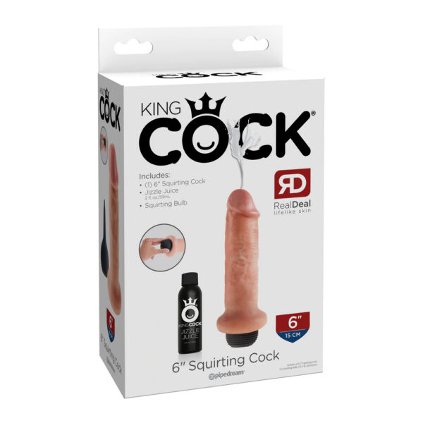 603912737967 King Cock 6&Quot; Squirting Cock Flesh