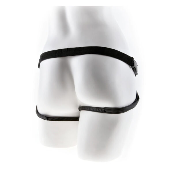 603912739732 3 King Cock Fit Rite Harness Black