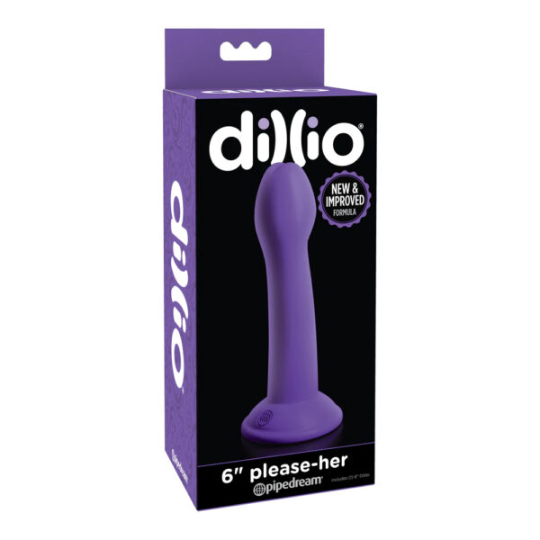 603912742237 Dillio 6" Please-Her Purple