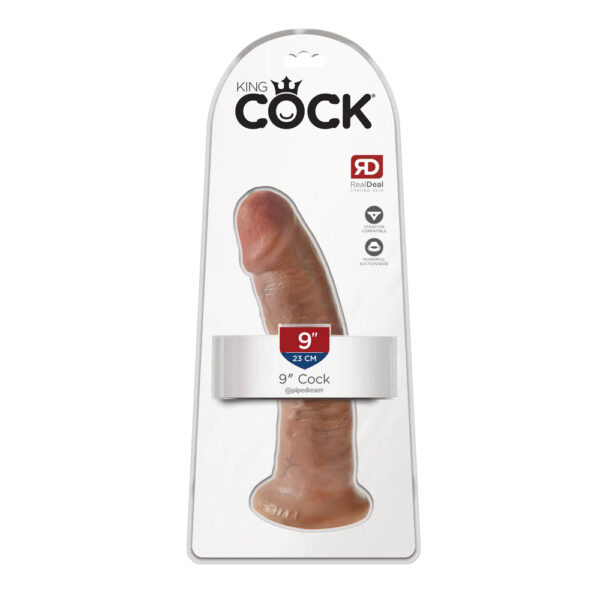 603912746334 King Cock 9" Cock Tan