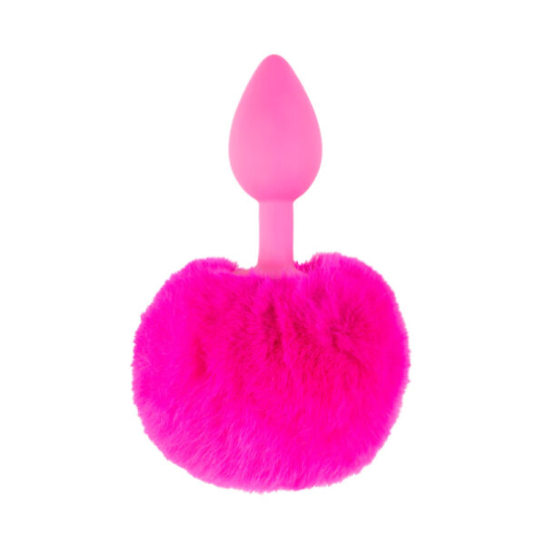 603912750447 2 Neon Bunny Tail Pink