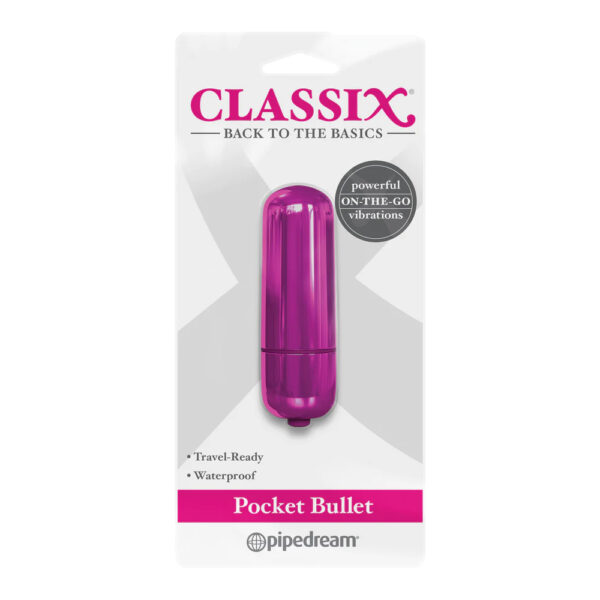 603912750522 Classix Pocket Bullet Pink