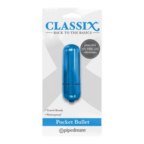 603912750546 Classix Pocket Bullet Blue