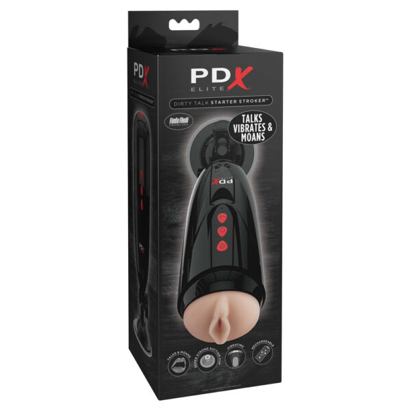 603912751468 PDX Elite Dirty Talk Starter Stroker