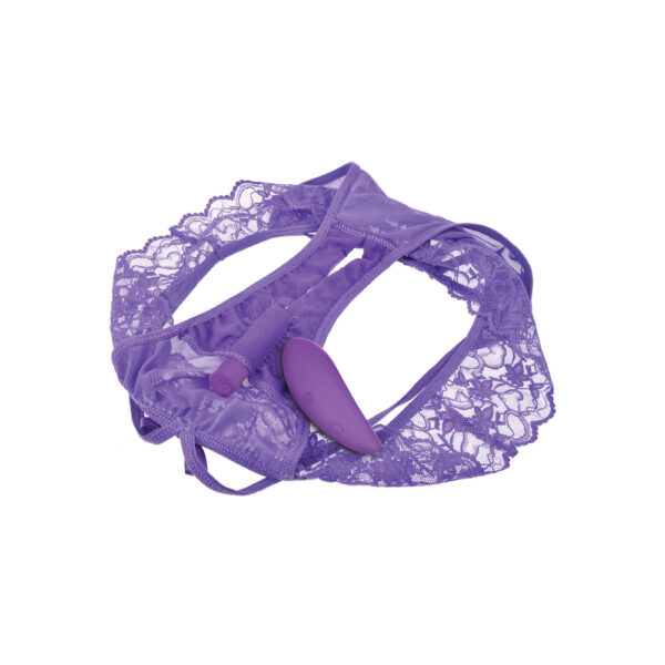 603912752175 2 Fantasy For Her Crotchless Panty Thrill-Her Purple