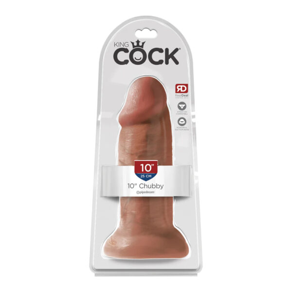 603912753936 King Cock 10" Chubby Tan