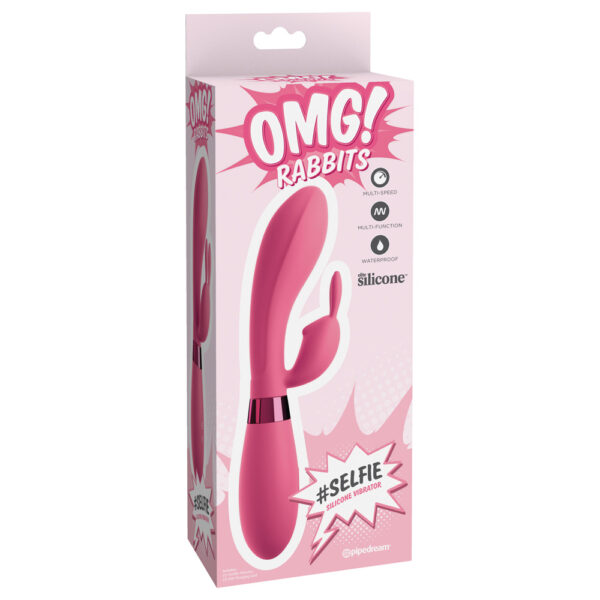 603912758191 Omg! Rabbits #Selfie Silicone Vibrator