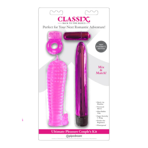 603912758993 Classix Ultimate Pleasure Couples Kit Pink