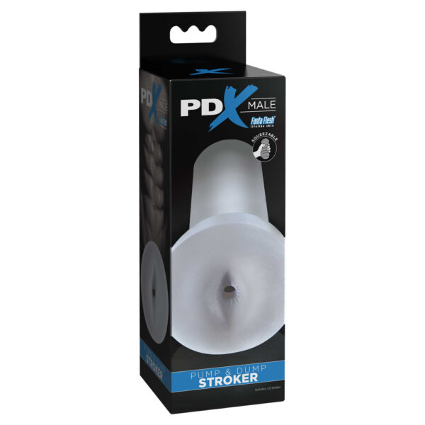 603912760651 PDX Male Pump & Dump Stroker Clear