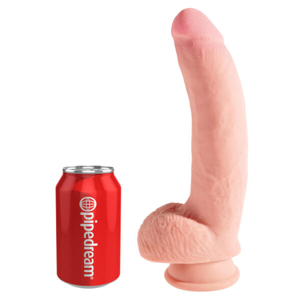 603912762549 3 King Cock Plus 10" Triple Density Cock With Balls