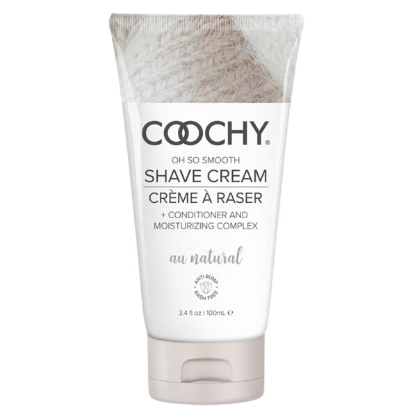 638258900423 Coochy Shave Cream Au Natural 3.4 oz.